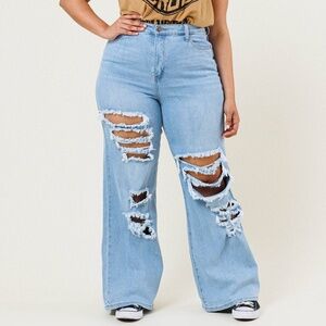 Issa Wide Leg Bootcut Jeans